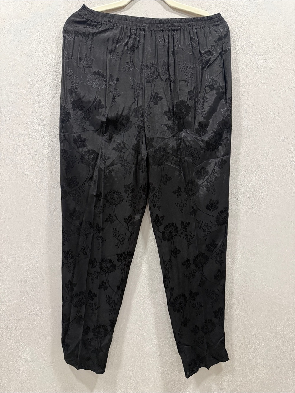 Rare 70s Vtg ESPRIT Sweet Baby Jane Cottage Core Abstract Floral Pant Sz 5